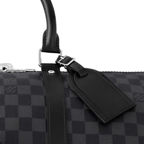 กระเป๋ารุ่น Keepall Bandoulière 45 Damier Graphite แคนวาส